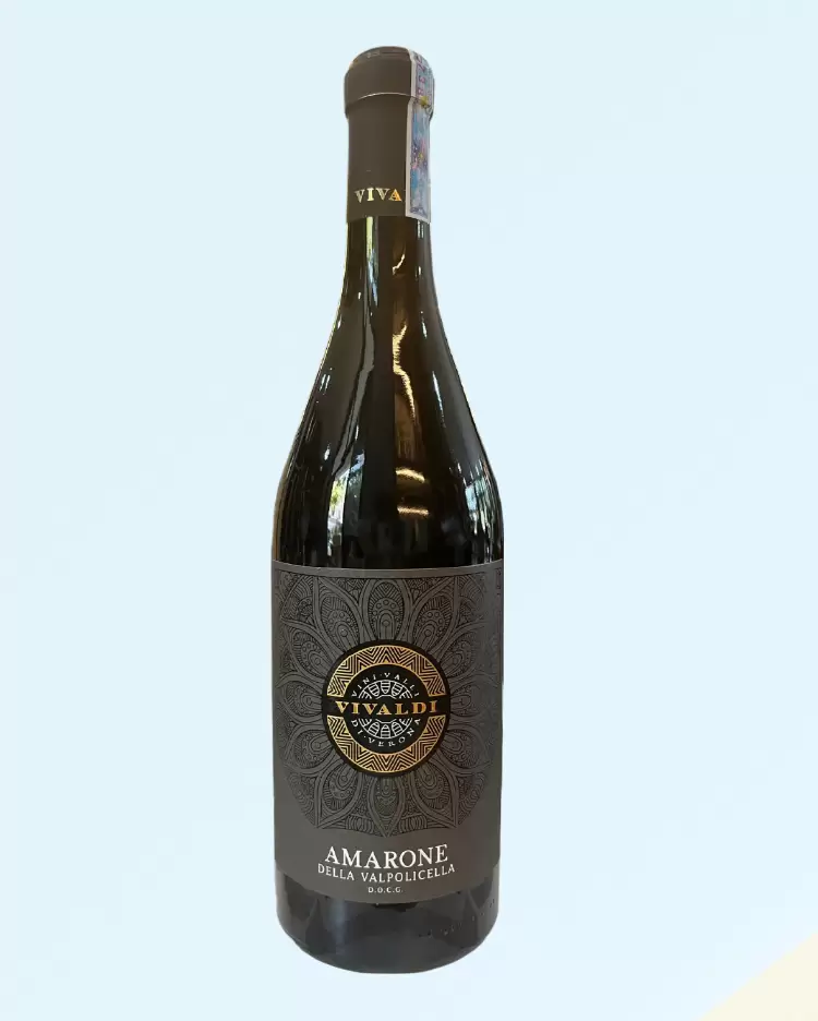Rượu vang Ý Vivaldi Amarone Della Valpolicella 2015